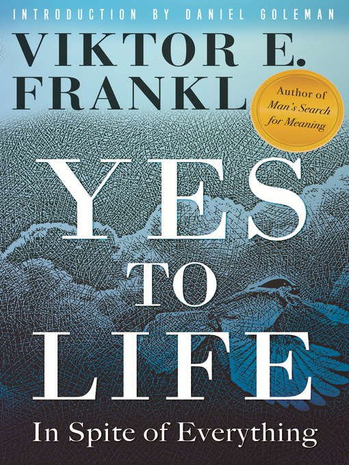 Title details for Yes to Life by Viktor E. Frankl - Wait list